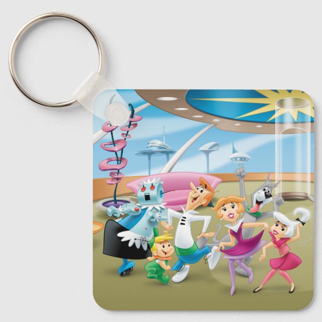 The Jetsons | Family Dance Party Keychain (Front)