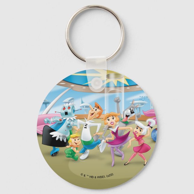 The Jetsons | Family Dance Party Keychain (Front)