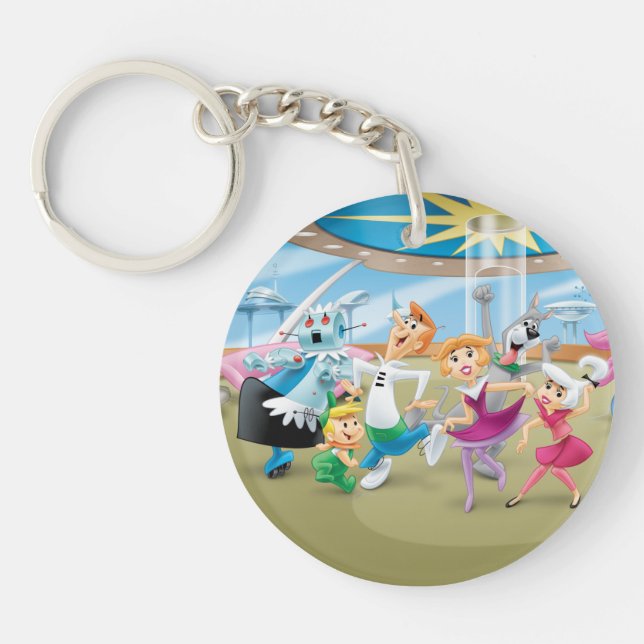 The Jetsons | Family Dance Party Keychain (Front)