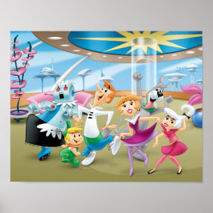 The Jetsons Family Dance Party Poster