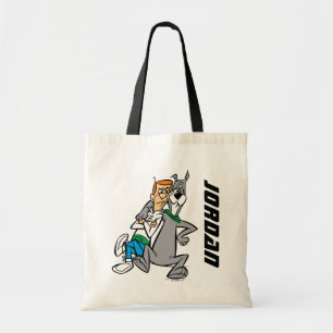 The Jetsons George & Astro Buddies Add Name Tote Bag