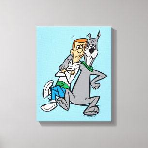 The Jetsons George & Astro Buddies Canvas Print