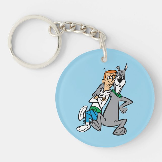 The Jetsons | George & Astro Buddies Keychain (Front)