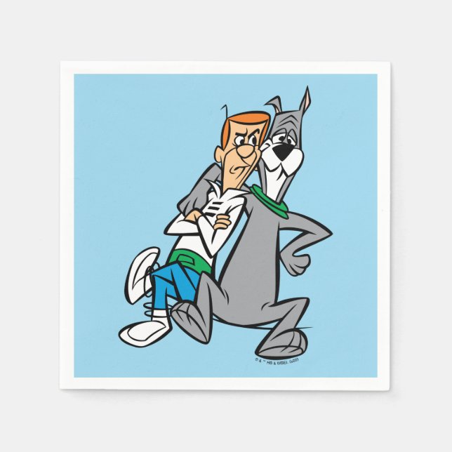The Jetsons | George & Astro Buddies Napkins (Front)