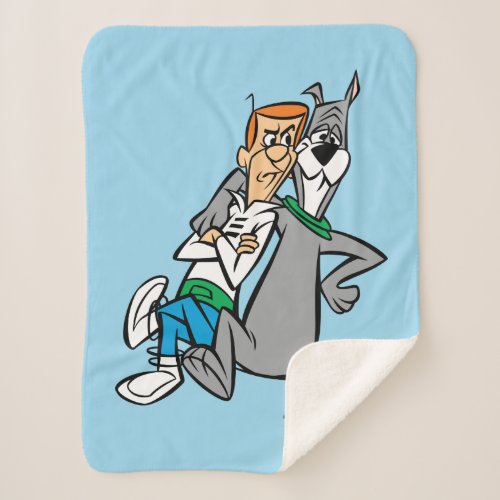 The Jetsons  George  Astro Buddies Sherpa Blanket