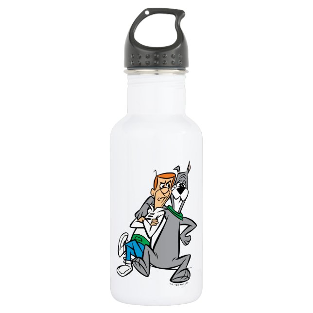 The Jetsons | George & Astro Buddies Stainless Steel Water Bottle (Front)
