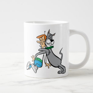 The Jetsons George & Astro Hug Giant Coffee Mug