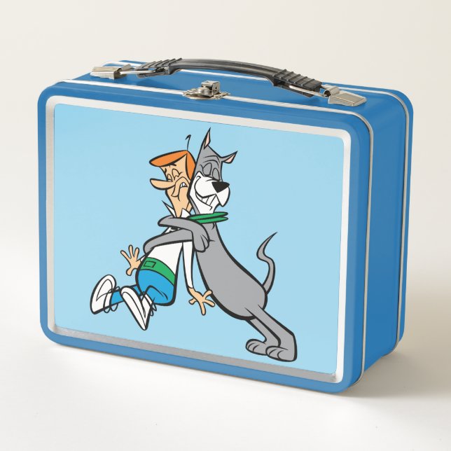 The Jetsons | George & Astro Hug Metal Lunch Box (Front)