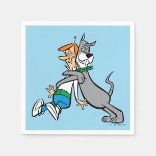 The Jetsons George & Astro Hug Napkins