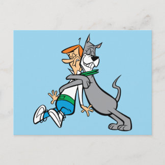 The Jetsons | George & Astro Hug Postcard