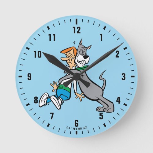 The Jetsons  George  Astro Hug Round Clock