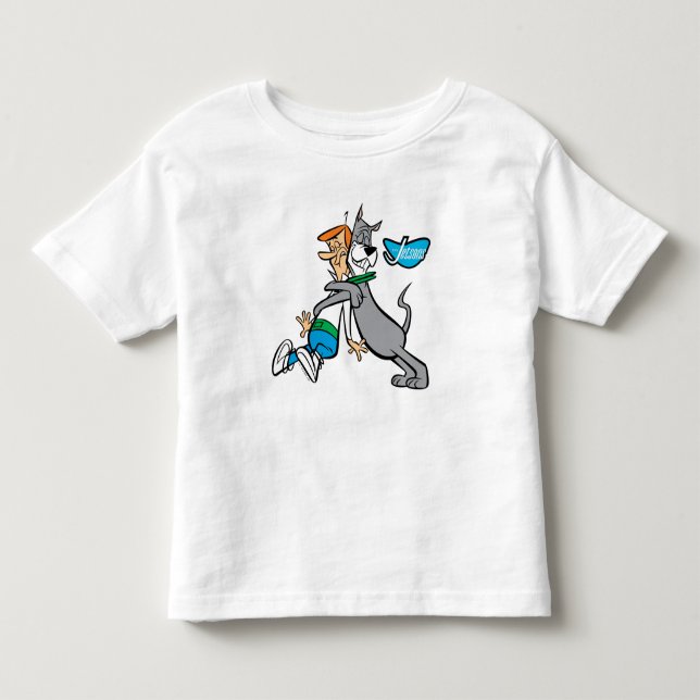 The Jetsons | George & Astro Hug Toddler T-shirt (Front)