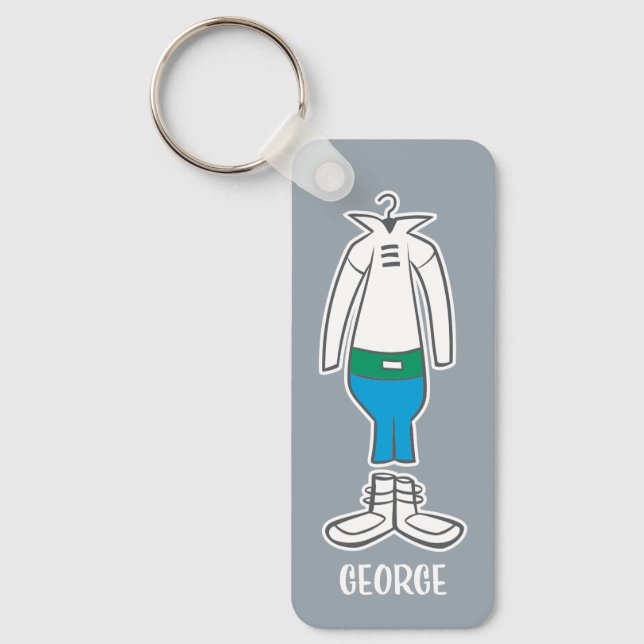 The Jetsons | George's Suit Keychain (Front)