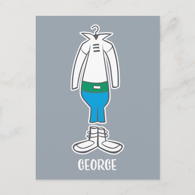 The Jetsons | George's Suit Postcard (Front)