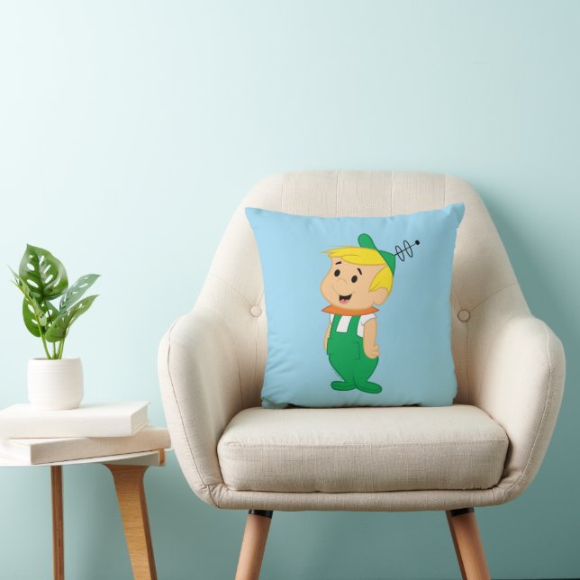 The Jetsons | His Boy Elroy Throw Pillow (Chair)