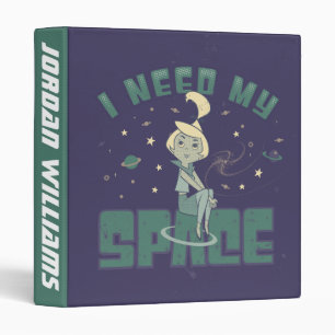 The Jetsons I Need My Space Add Your Name 3 Ring Binder