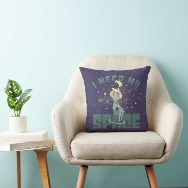 The Jetsons | I Need My Space Throw Pillow (Chair)