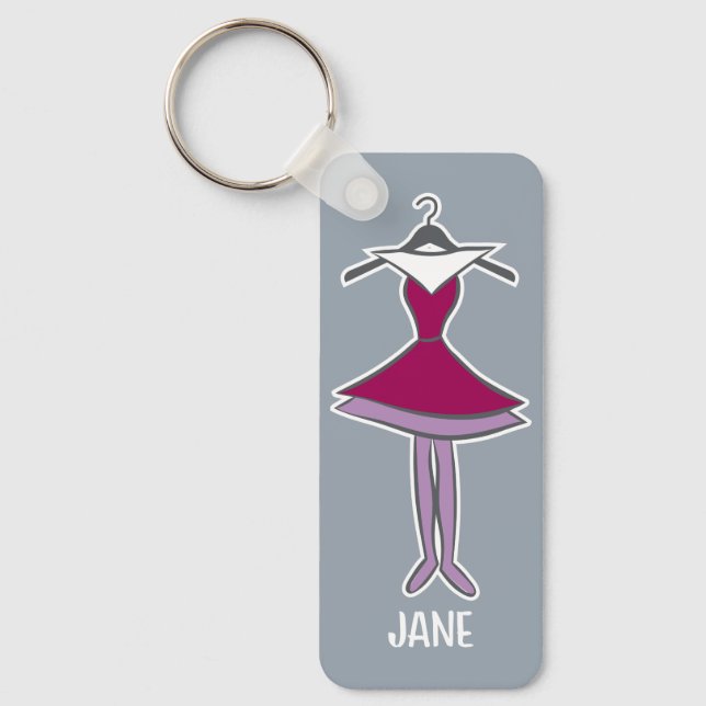 The Jetsons | Jane's Dress Keychain (Front)