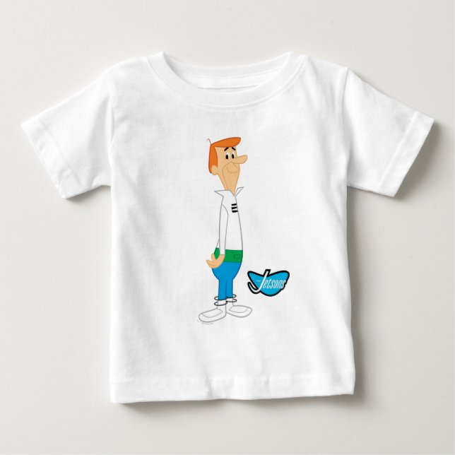 The Jetsons | Meet George Jetson Baby T-Shirt (Front)