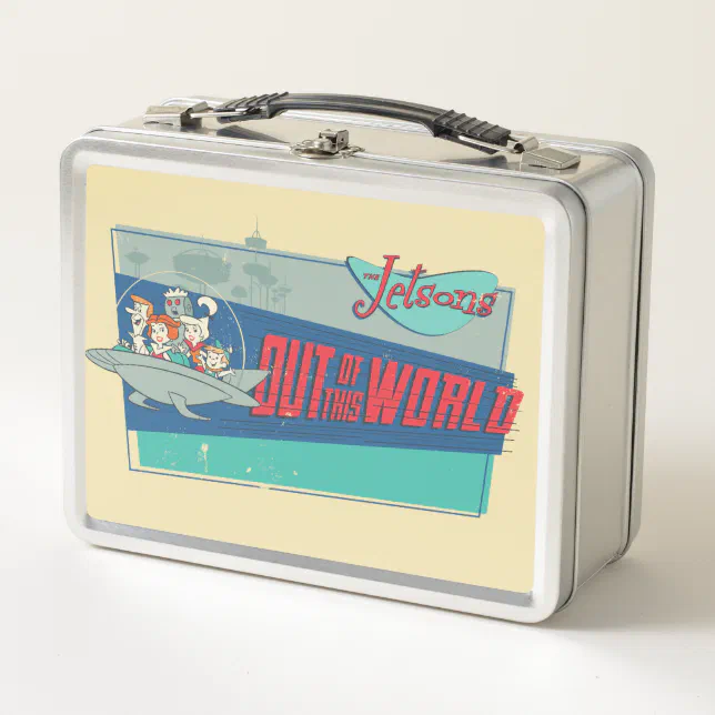 The Jetsons | Out of this World Metal Lunch Box | Zazzle