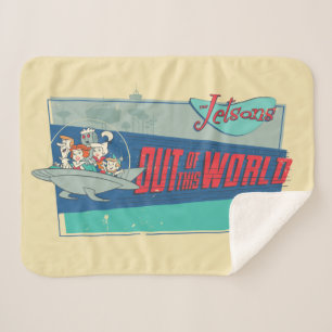 The Jetsons Out of this World Sherpa Blanket