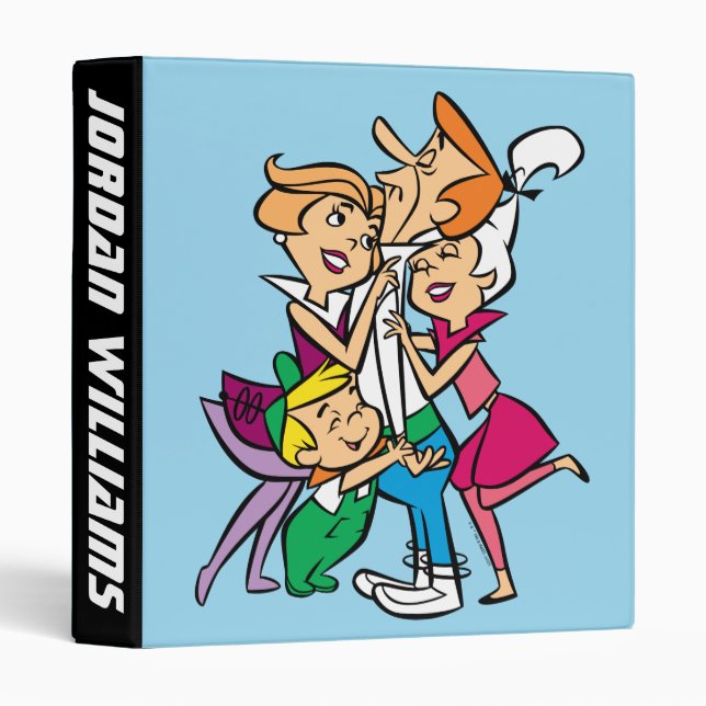 The Jetsons | The Family | Add Your Name 3 Ring Binder (Front/Spine)