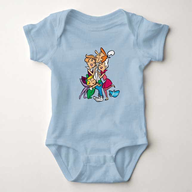 The Jetsons | The Family Baby Bodysuit (Front)