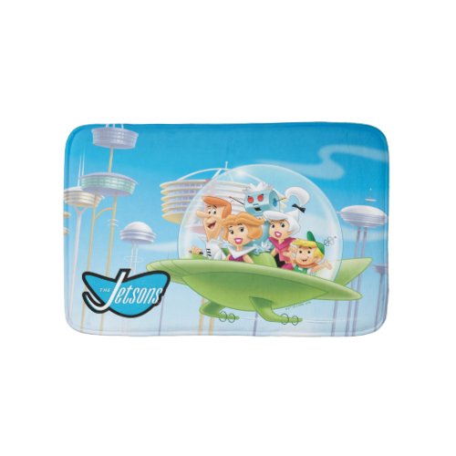 The Jetsons  The Family Flying Car Bath Mat