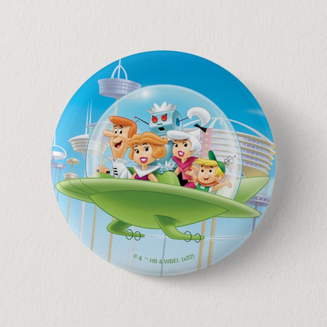 The Jetsons | The Family Flying Car Button (Front)