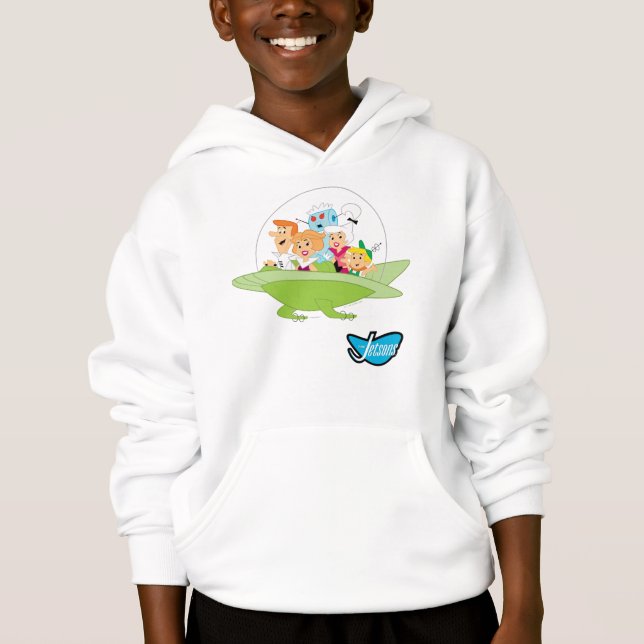 The Jetsons | The Family Flying Car Hoodie (Front)