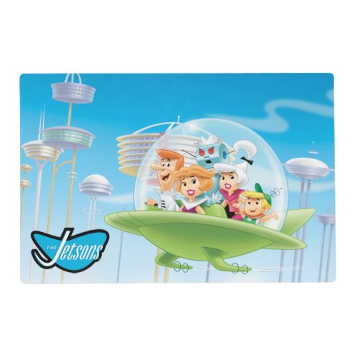 The Jetsons  The Family Flying Car Placemat