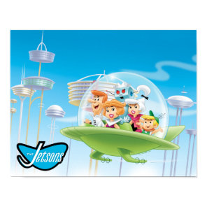 The Jetsons | The Family Flying Car Poster