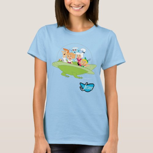The Jetsons  The Family Flying Car T_Shirt
