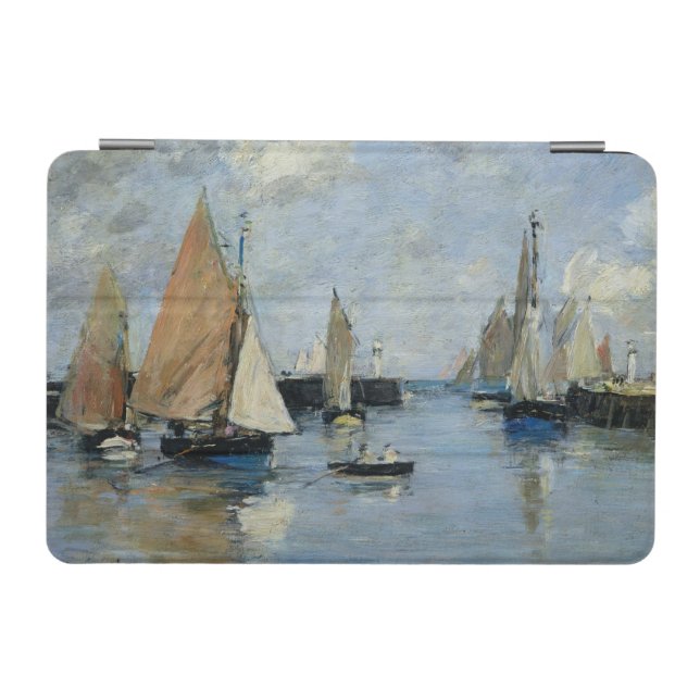 The Jetty at High Tide, Trouville iPad Mini Cover (Horizontal)