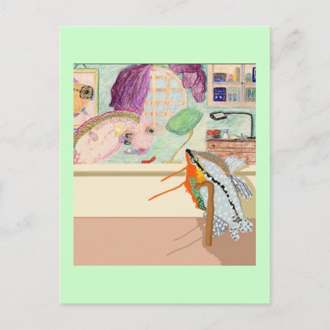 The Jeweler Postcard (Front)