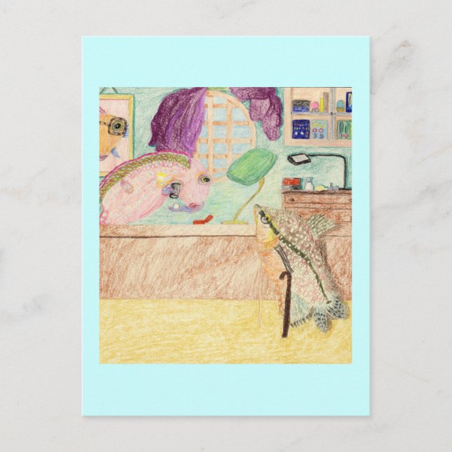 The Jeweler Postcard (Front)