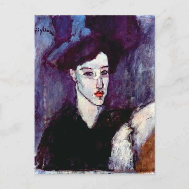 The Jewess by Amedeo Modigliani Postcard (Front)