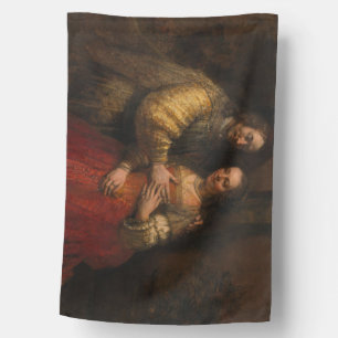 The Jewish Bride (by Rembrandt) House Flag