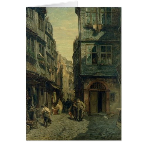 The Jewish Quarter in Frankfurt 1883