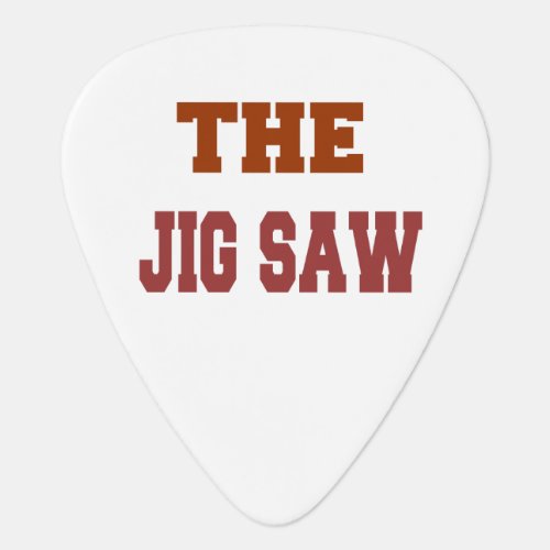 the jig saw guitar pick