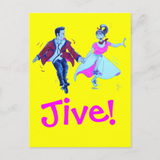 The Jivers! Postcard