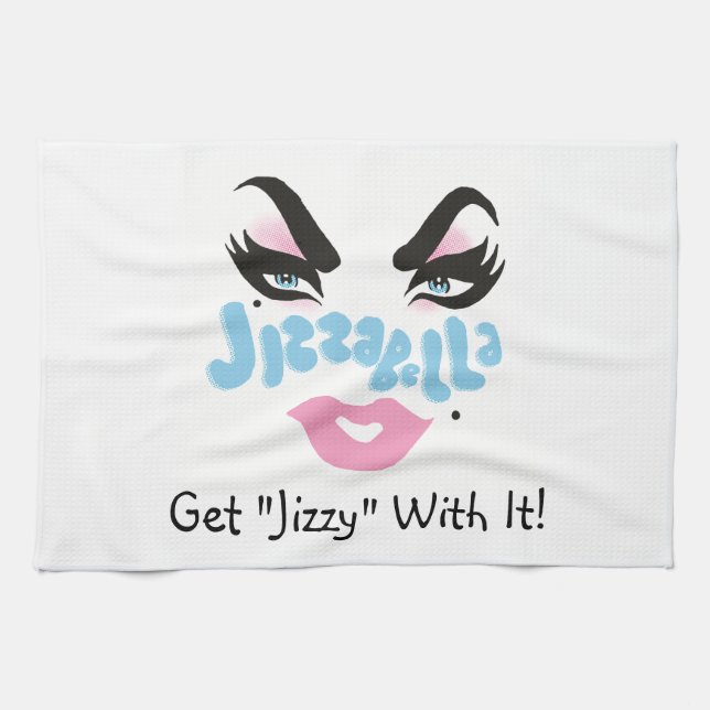 The "Jizzy" Rag! Kitchen Towel (Horizontal)