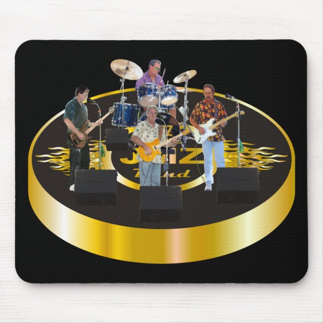 The JMZ Band On Stage Mouse Pad (Front)