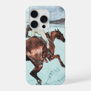 The Jockey drawing by Henri de Toulouse-Lautrec iPhone 15 Pro Case