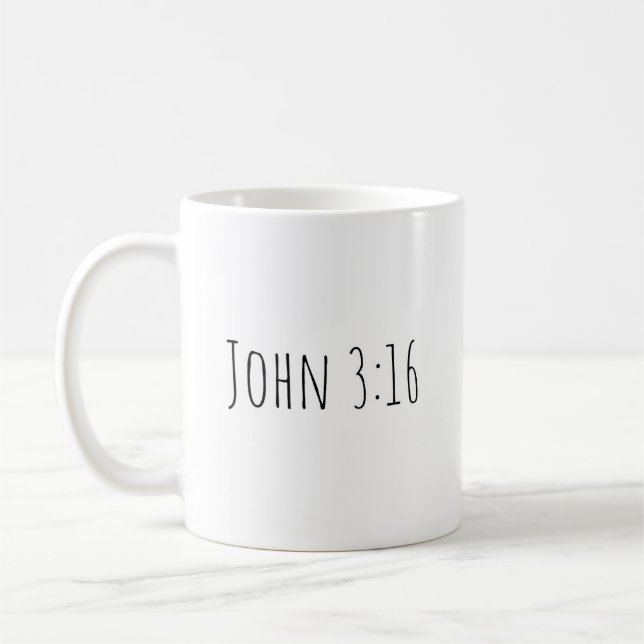 The "John 3:16" Mug (Left)