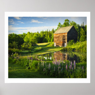 The John Brown Farm in the Adirondacks, N.Y. Poster