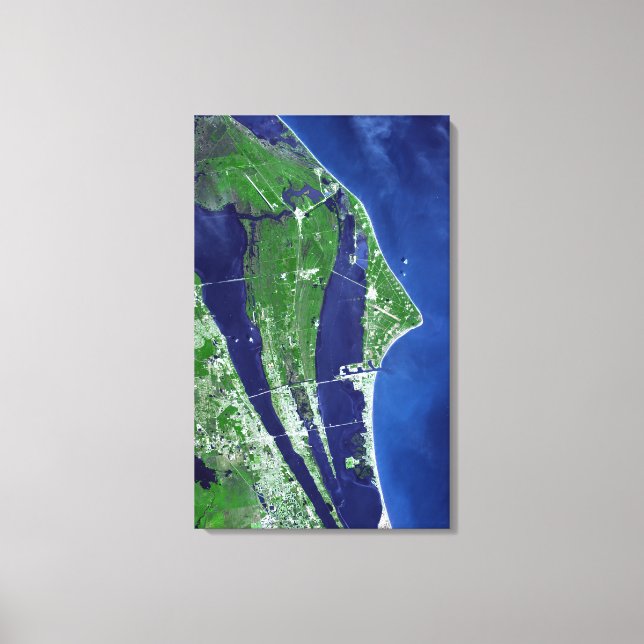 The John F Kennedy Space Center Canvas Print (Front)