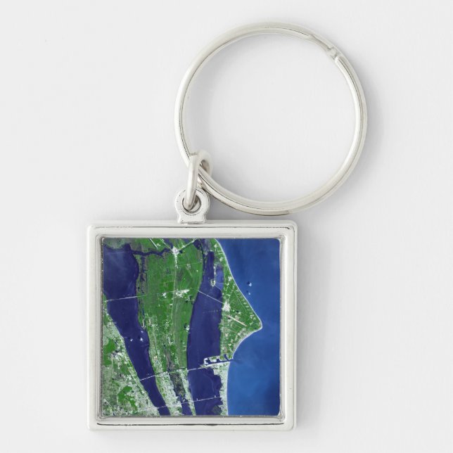 The John F Kennedy Space Center Keychain (Front)