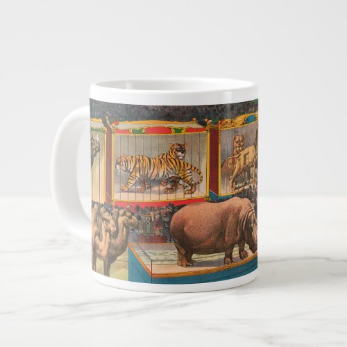 The John Robinson Largest Most Complete Menagerie Giant Coffee Mug