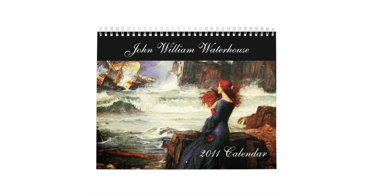 The John William Waterhouse Fine Art Calendar Zazzle